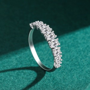925 Sterling Silver Multi-Zircon Stacking Ring 70100569 925 Sterling Silver Multi-Zircon Stacking Ring 70100569