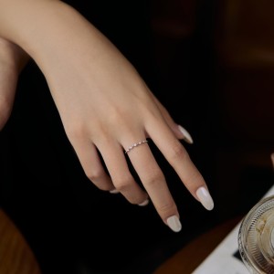 925 Sterling Silver Vintage Lace Stacking Band Ring 70100588