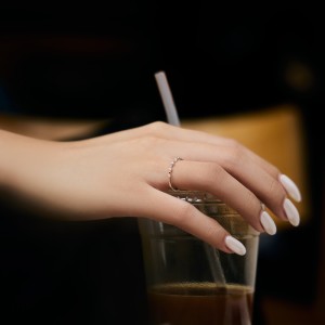 925 Sterling Silver Vintage Lace Stacking Band Ring 70100588