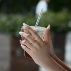 925 Sterling Silver Vintage Lace Stacking Band Ring 70100588