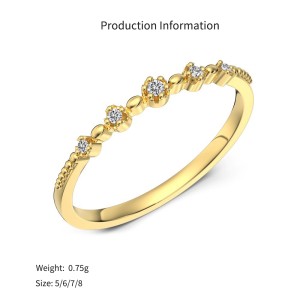 925 Sterling Silver Vintage Lace Stacking Band Ring 70100588