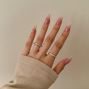 925 Sterling Silver Micro Pave Zirconia Eternity Band 70100590