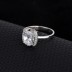 Silver Cubic Zirconia Solitaire Ring 70200011