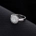 Silver Cubic Zirconia Solitaire Ring 70200015
