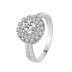 Silver Cubic Zirconia Solitaire Ring 70200015