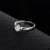 Silver Cubic Zirconia Solitaire Ring 70200019