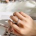 Silver Cubic Zirconia Solitaire Ring 70200020
