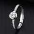 Silver Cubic Zirconia Solitaire Ring 70200027