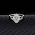 Silver Cubic Zirconia Solitaire Ring 70200030