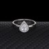 Silver Cubic Zirconia Solitaire Ring 70200038