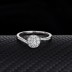 Silver Cubic Zirconia Band Ring 70200044