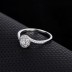 Silver Cubic Zirconia Band Ring 70200044