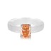 High Carbon Zirconia Crystal Solitaire Ring 70200052