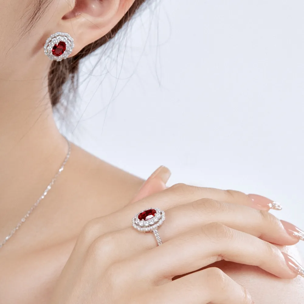 925 Sterling Silver Vintage Zirconia Solitaire Rings 70200066 - image3