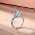 925 Sterling Silver Teardrop Solitaire Rings 70200067