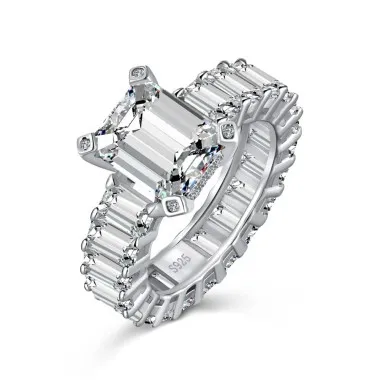 Luxury Rectangle Zirconia Toe Ring 70200073
