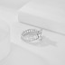 Luxury Rectangle Zirconia Toe Ring 70200073
