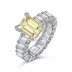 Luxury Rectangle Zirconia Toe Ring 70200073