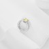 Luxury Rectangle Zirconia Toe Ring 70200073