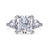8A Ice Flower Cut Square Zirconia Ring 70200075