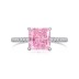 8A Princess Cut Square Decor Zirconia Solitaire Ring 70200088