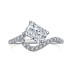 8A Crush Ice Zirconia Engagement Ring 70200090