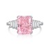 Premium Flower Crush Ice Zirconia Solitaire Ring 70200093