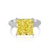 Princess Inspired Pink Zirconia Solitaire Ring 70200096