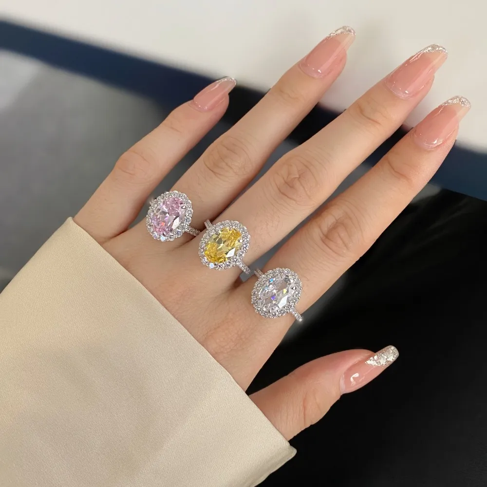 High Carbon Diamond Candy Zirconia Solitaire Ring 70200097 - image1