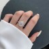 Luxury Simulated Pink Sapphire Zirconia Solitaire Ring 70200100