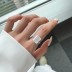 8A Radiant Cut Zirconia 10*12 Engagement Solitaire Ring 70200102