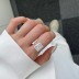 8A Radiant Cut Zirconia 10*12 Engagement Solitaire Ring 70200102