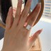8A Radiant Cut Zirconia 10*12 Engagement Solitaire Ring 70200102