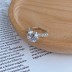 Sparkle Shiny Zirconia Wedding Solitaire Ring 70200104