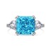 8A Crush Ice Cut Candy Zirconia Solitaire Ring 70200106