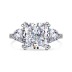 8A Crush Ice Cut Candy Zirconia Solitaire Ring 70200106