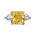 8A Crush Ice Cut Candy Zirconia Solitaire Ring 70200106