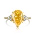 8A Pear Raden Cubic Zirconia Ring 70200110