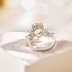 8A Cubic Zirconia Pear Ring 70200111