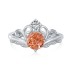 8A Cubic Zirconia Crown Wedding Ring 70200115