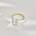 8A Oval Raden Cubic Zirconia Party Ring 70200123