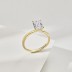 8A Rectangle Raden Cubic Zirconia Party Ring 70200124