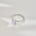 8A Rectangle Raden Cubic Zirconia Party Ring 70200124