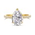 8A Waterdrop Cubic Zirconia Wedding Party Ring 70200125
