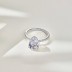 8A Waterdrop Cubic Zirconia Wedding Party Ring 70200125