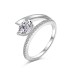 8A Waterdrop Cubic Zirconia Party Ring 70200127