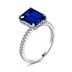 Sparkle Rectangle Cubic Zirconia Party Ring 70200128