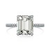 Sparkle Rectangle Cubic Zirconia Party Ring 70200128