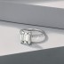 Sparkle Rectangle Cubic Zirconia Party Ring 70200128