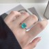 Vintage Rectangle Cubic Zirconia Party Ring 70200129